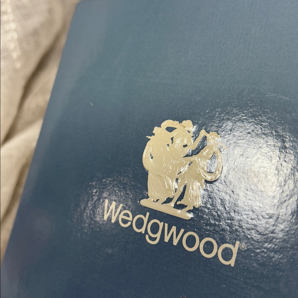 NWT Wedgwood 1988 Mother plate Lily in original box and catalog - Picture 8 of 11